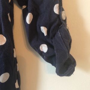 Carter's Shirts & Tops - Carters 2T 3/4 length sleeve Navy Blue Polka Dot Carter's Shirts & Tops - Carters 2T 3/4 length sleeve Navy Blue Polka Dot